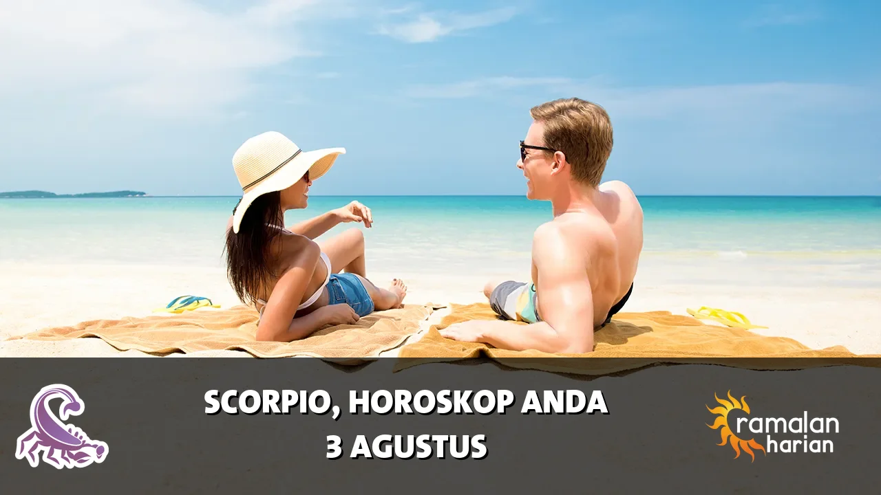 Horoskop Scorpio untuk Senin, 3 Agustus 2026