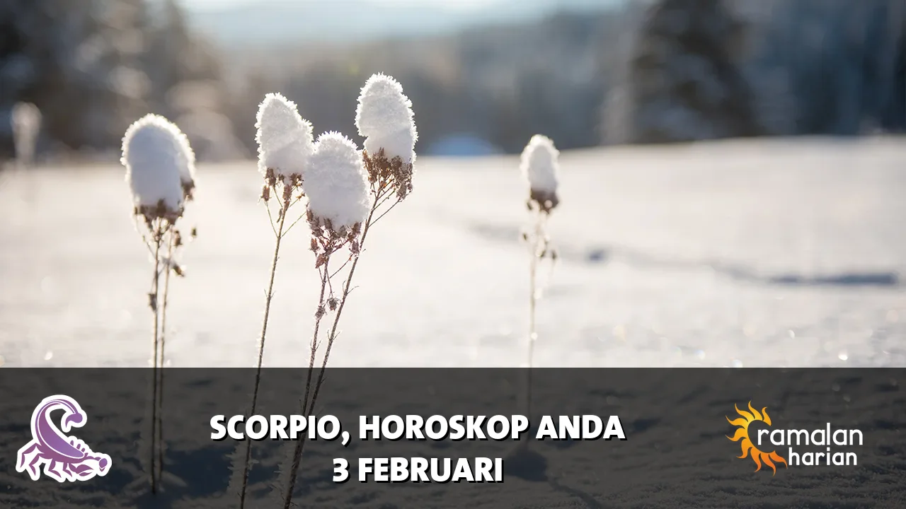 Horoskop Scorpio untuk Selasa, 3 Februari 2026
