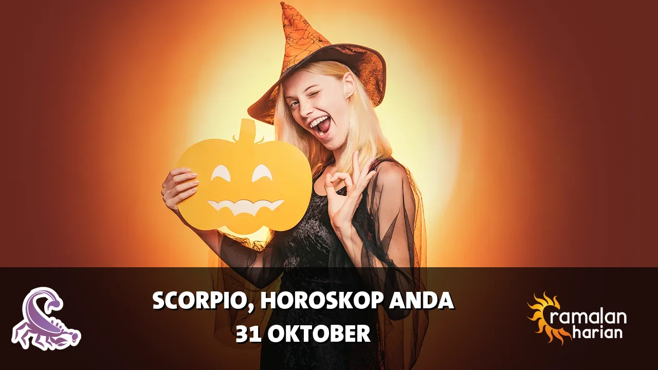 Horoskop Scorpio untuk Sabtu, 31 Oktober 2026