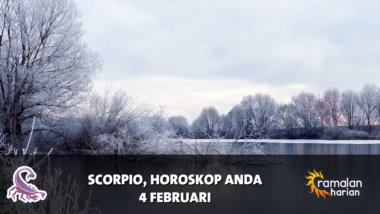 Horoskop Scorpio untuk Rabu, 4 Februari 2026