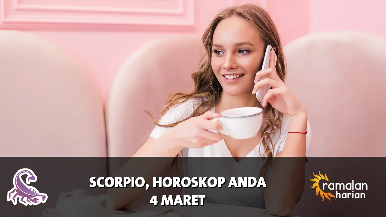 Horoskop Scorpio untuk Rabu, 4 Maret 2026