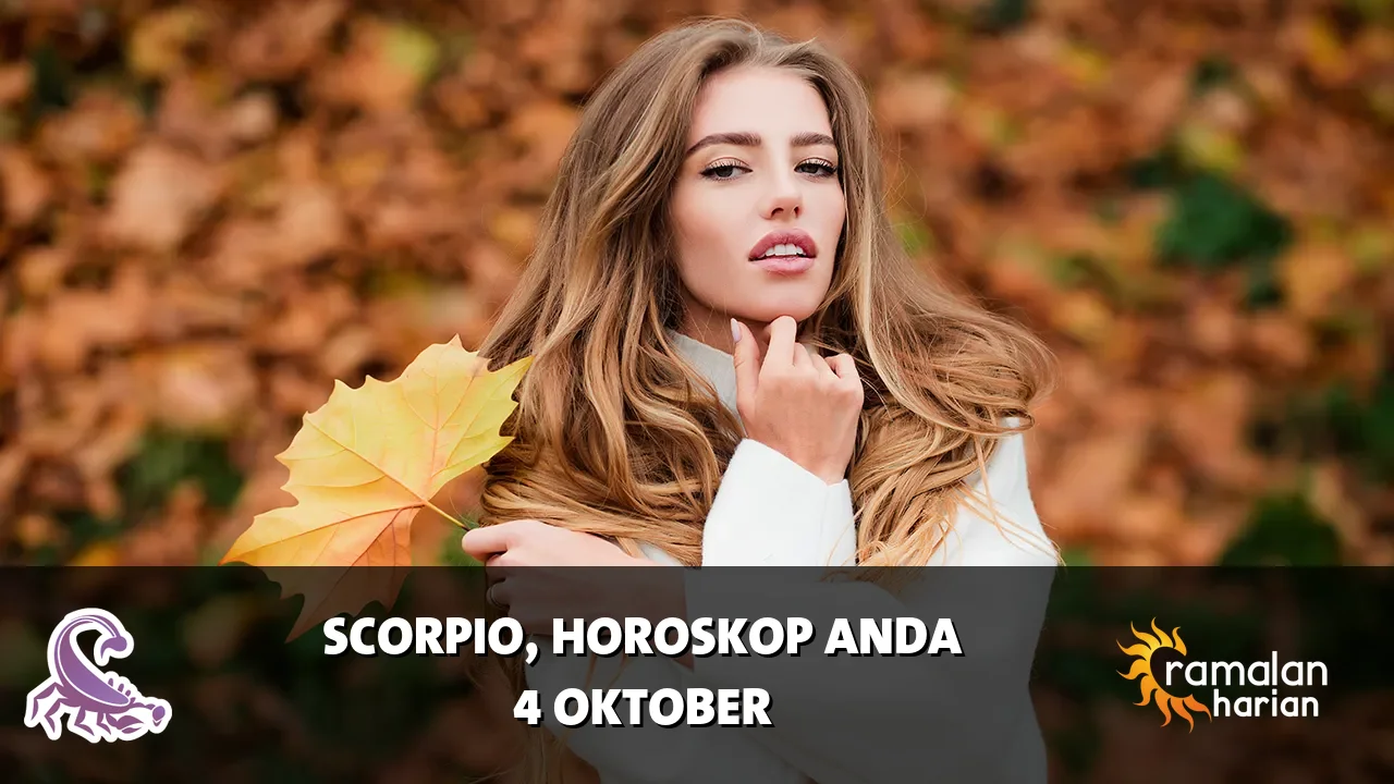 Horoskop Scorpio untuk Minggu, 4 Oktober 2026
