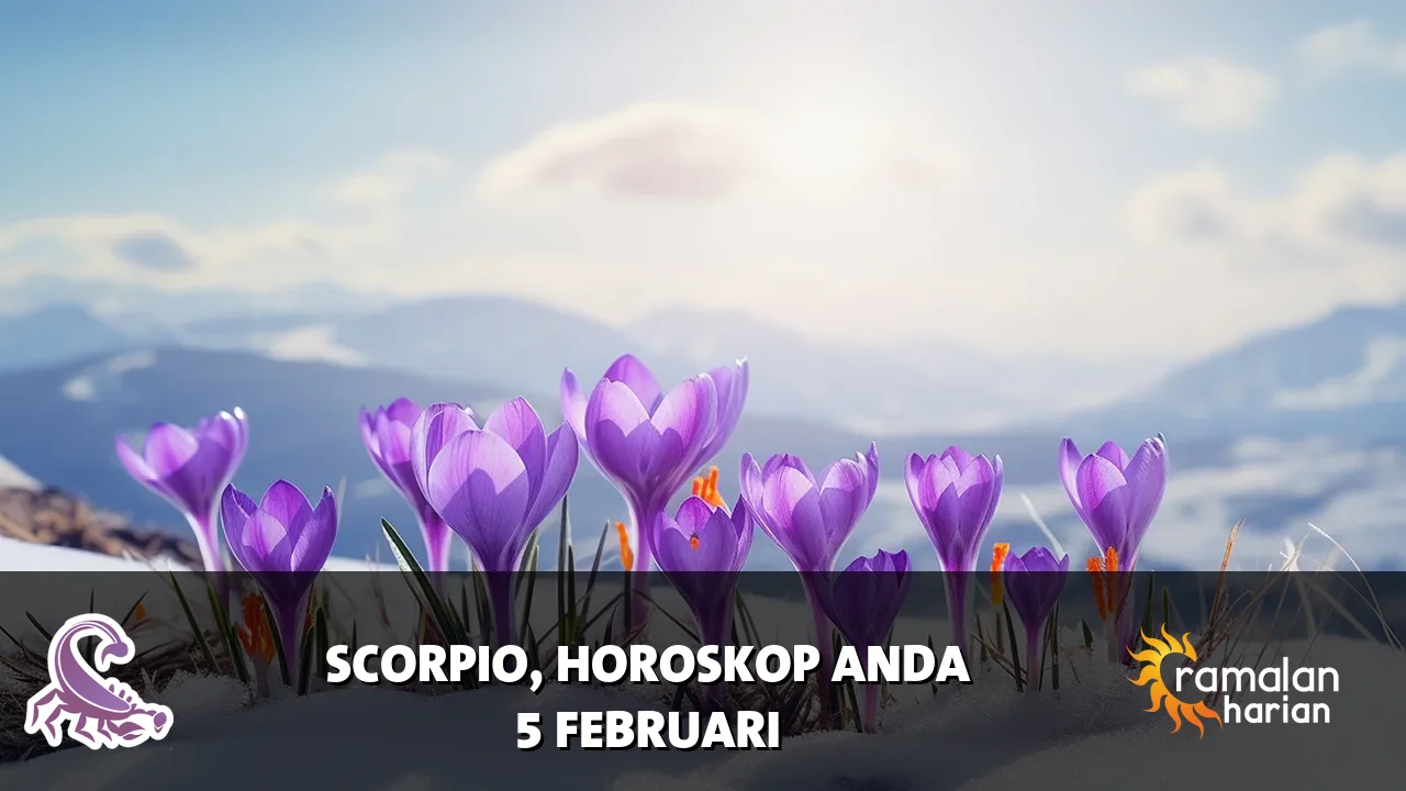 Horoskop Scorpio untuk Kamis, 5 Februari 2026