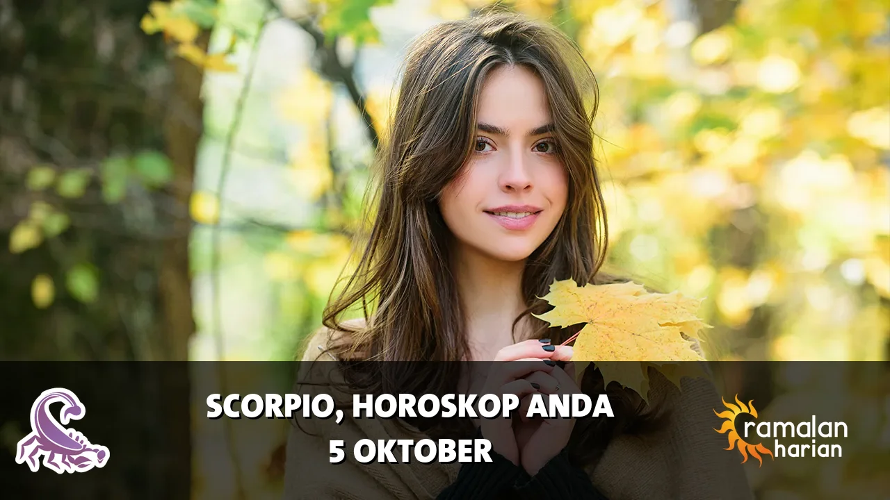 Horoskop Scorpio untuk Senin, 5 Oktober 2026