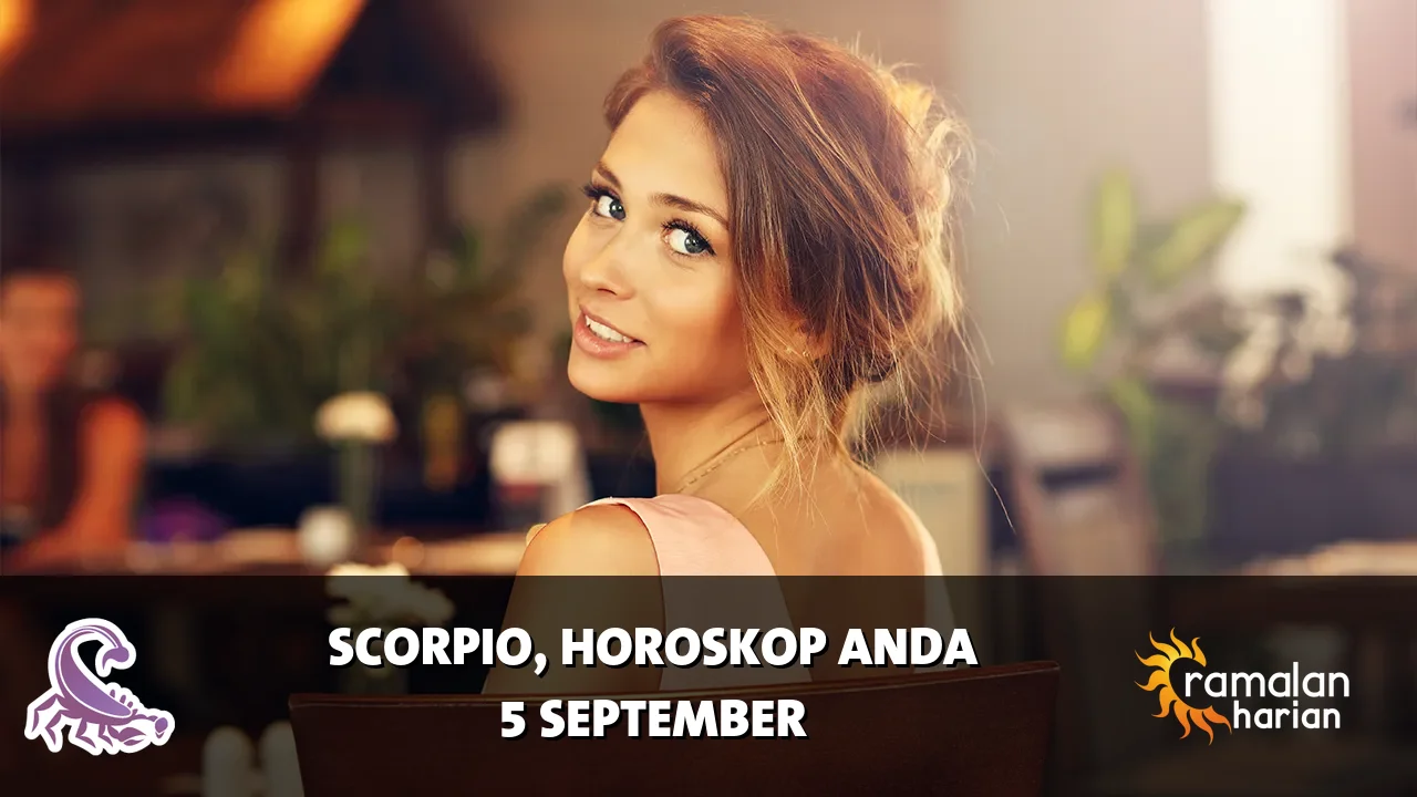Horoskop Scorpio untuk Sabtu, 5 September 2026