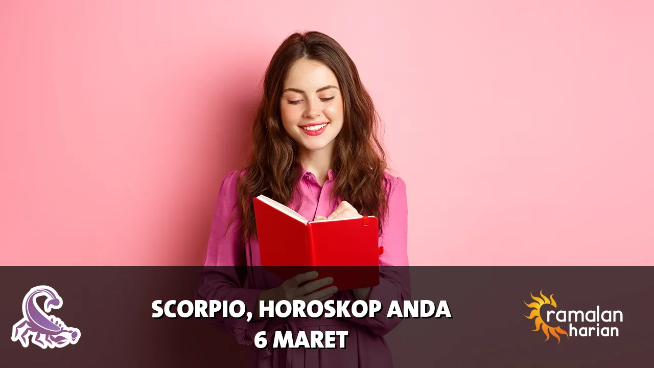 Horoskop Scorpio untuk Jumat, 6 Maret 2026