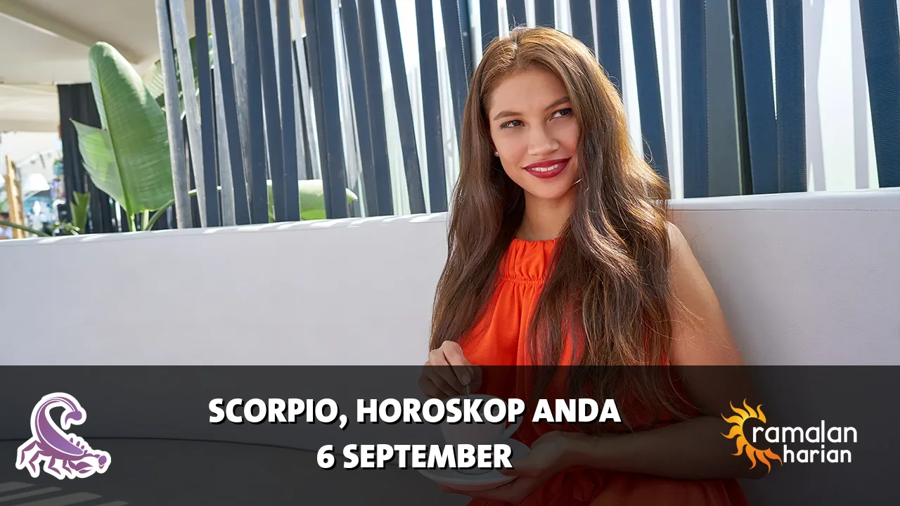 Horoskop Scorpio untuk Minggu, 6 September 2026