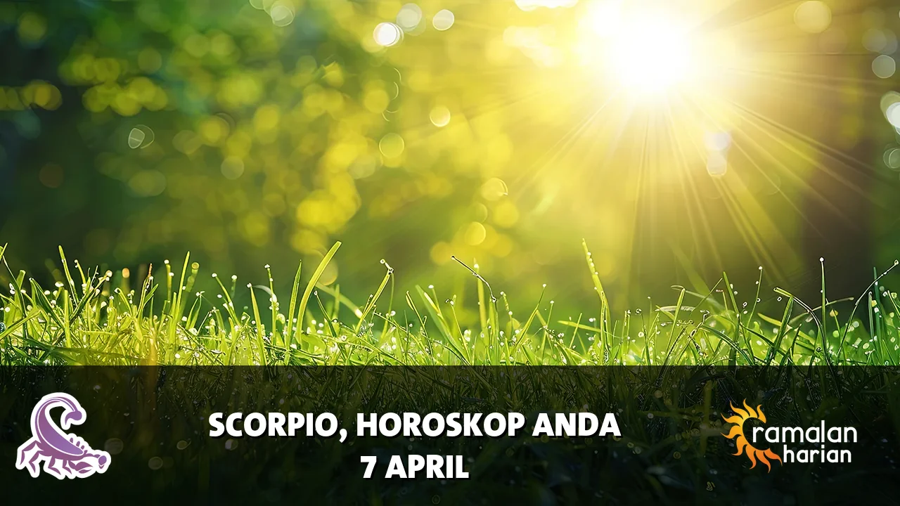 Horoskop Scorpio untuk Selasa, 7 April 2026