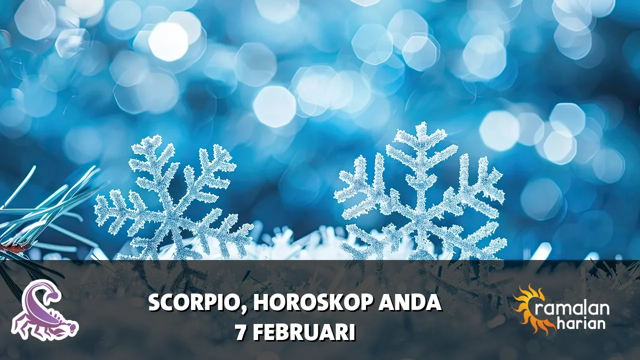 Horoskop Scorpio untuk Sabtu, 7 Februari 2026