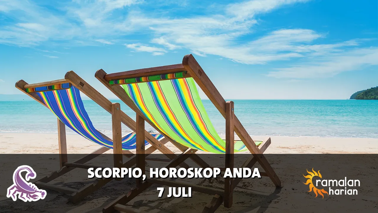 Horoskop Scorpio untuk Selasa, 7 Juli 2026