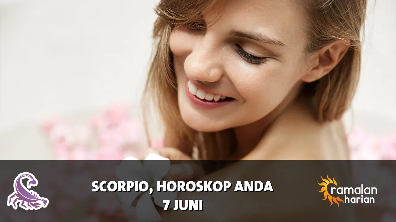 Horoskop Scorpio untuk Minggu, 7 Juni 2026