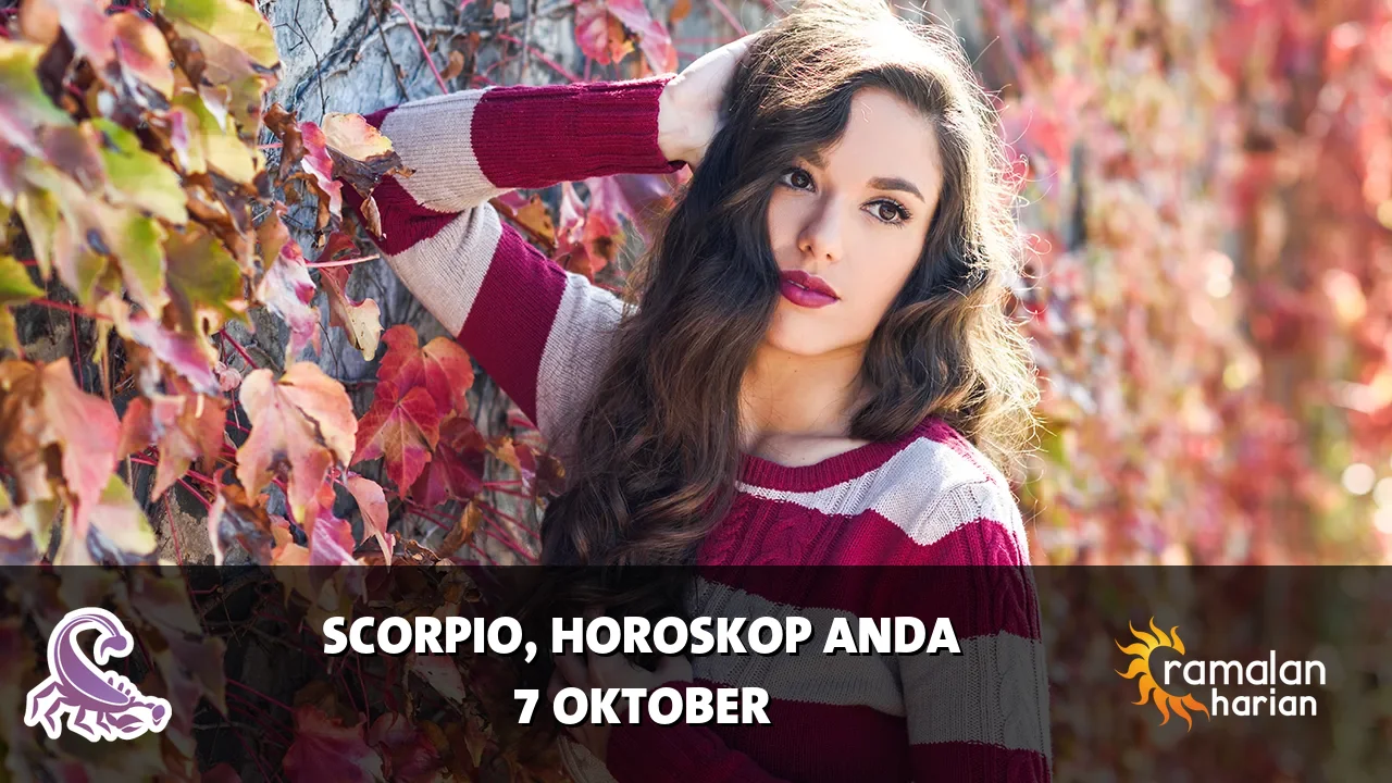 Horoskop Scorpio untuk Rabu, 7 Oktober 2026