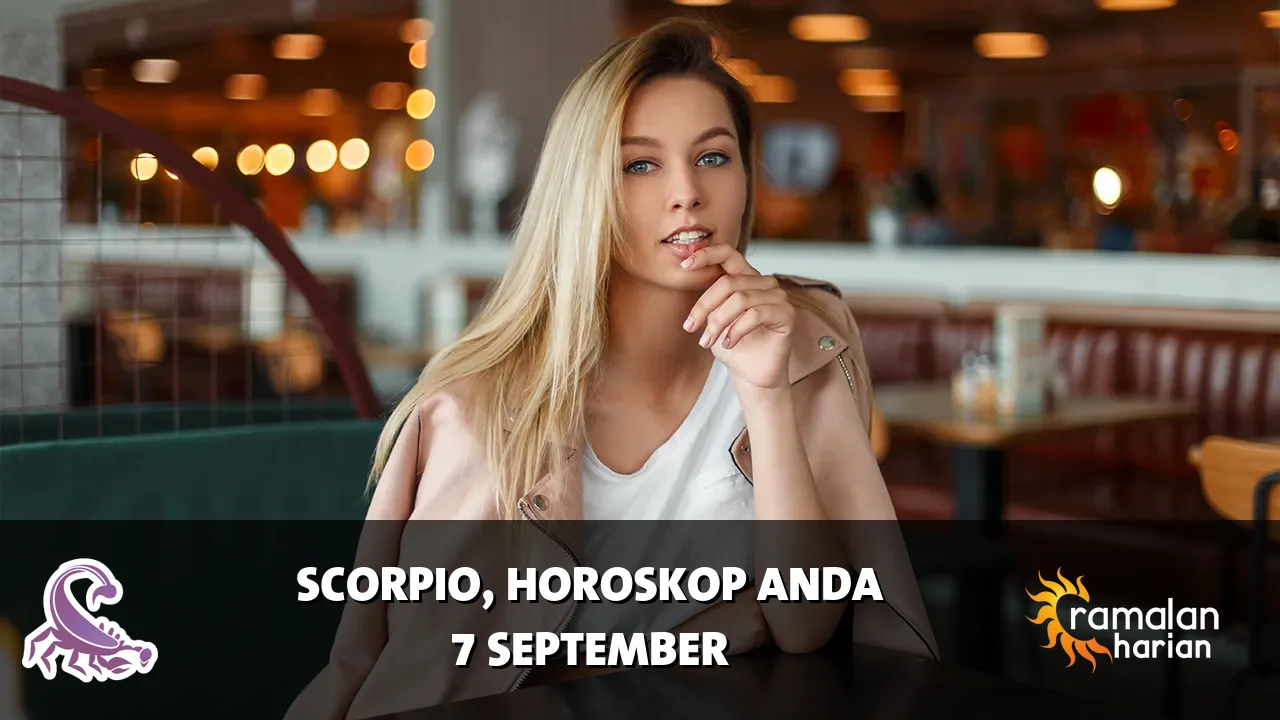 Horoskop Scorpio untuk Senin, 7 September 2026