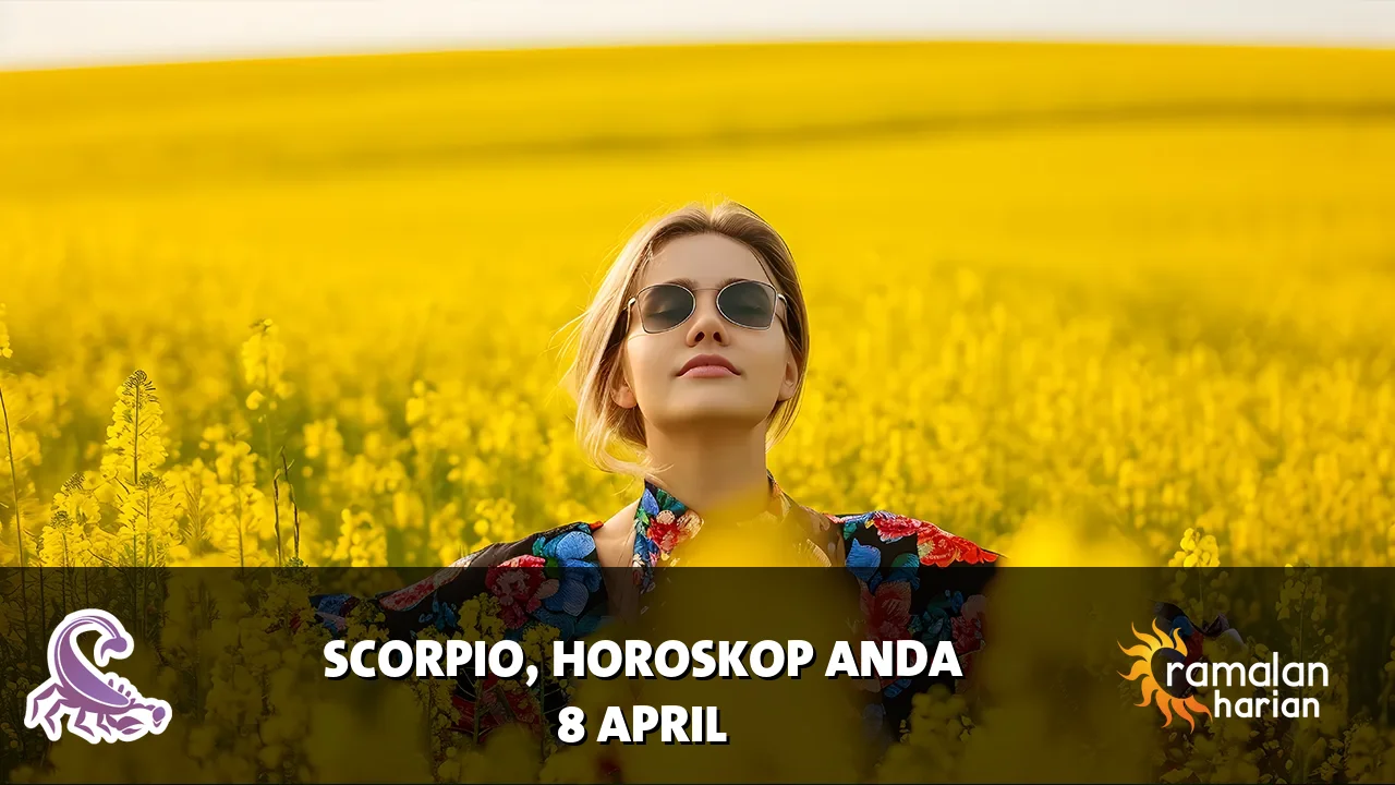 Horoskop Scorpio untuk Rabu, 8 April 2026