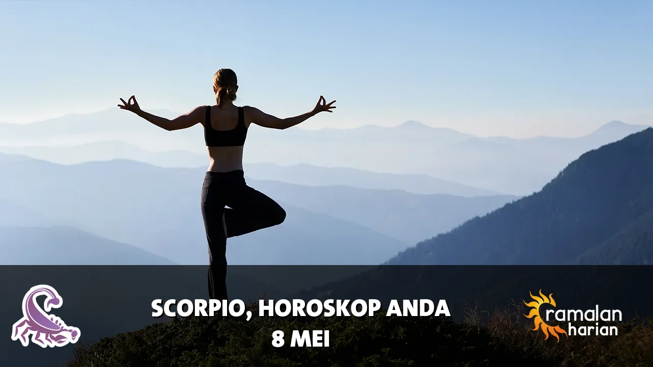 Horoskop Scorpio untuk Jumat, 8 Mei 2026