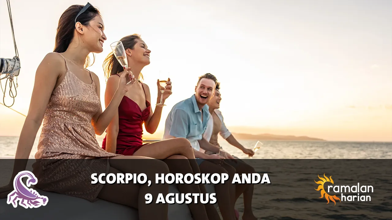 Horoskop Scorpio untuk Minggu, 9 Agustus 2026