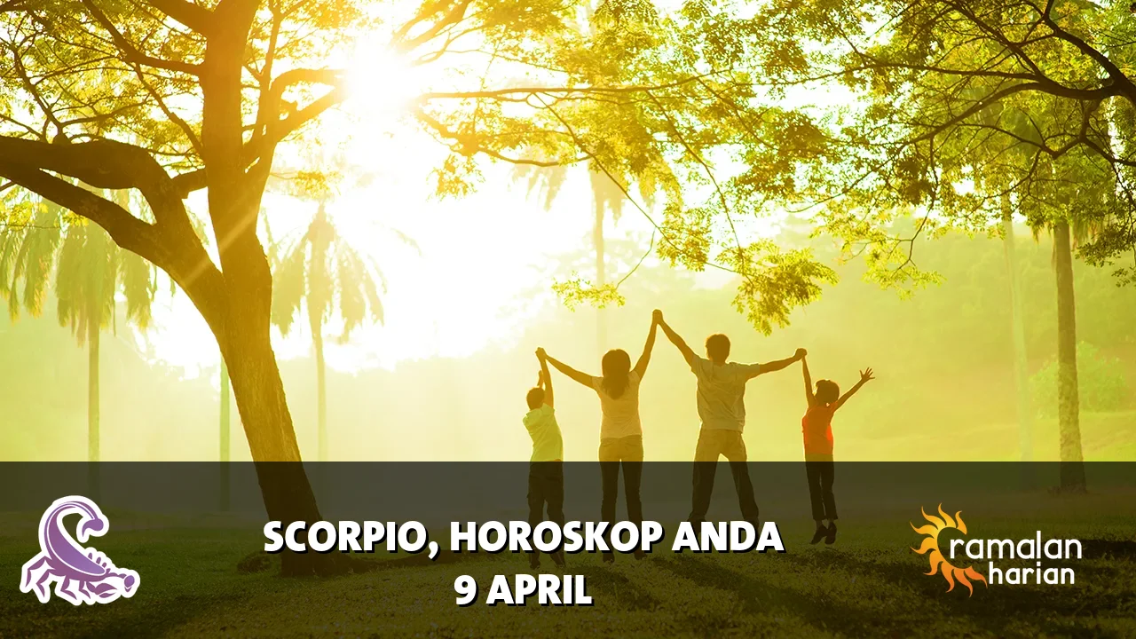 Horoskop Scorpio untuk Kamis, 9 April 2026