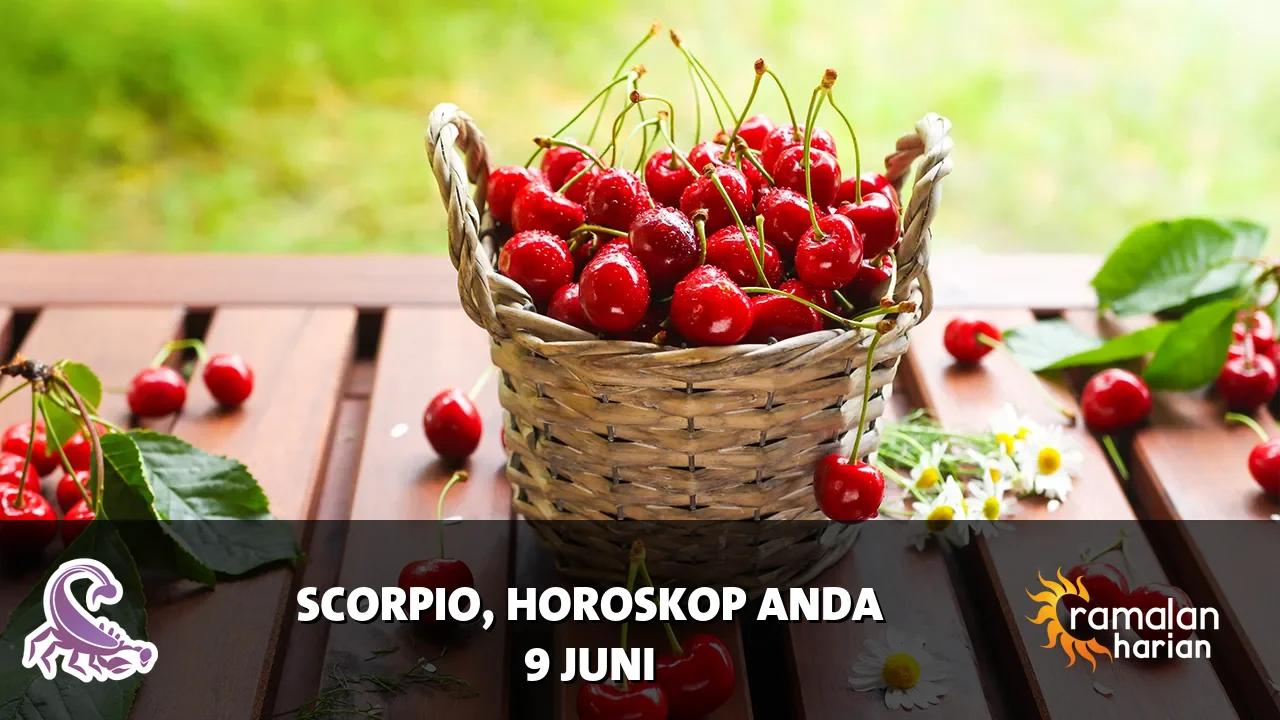 Horoskop Scorpio untuk Selasa, 9 Juni 2026