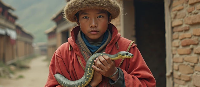Apa tanda Tibet Anda dari Ular Kobra?