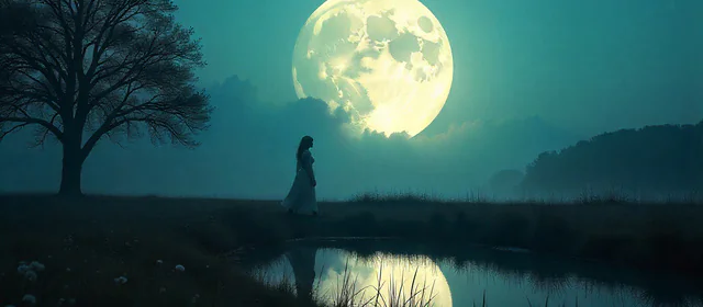 Kartu n° XVIII: Bulan.